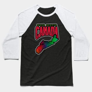 Nova Scotia Canada, Atlantic Ocean Baseball T-Shirt